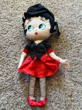 Betty Boop 16.5” Betty Biker doll